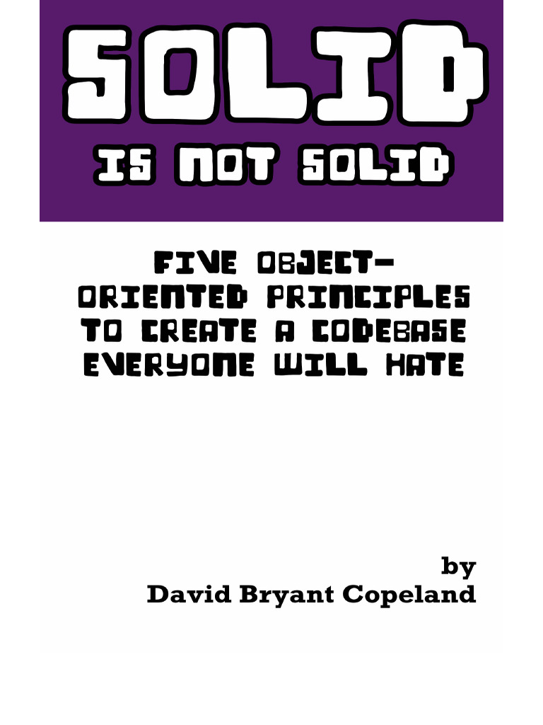 Solid Is Not Solid | PDF
