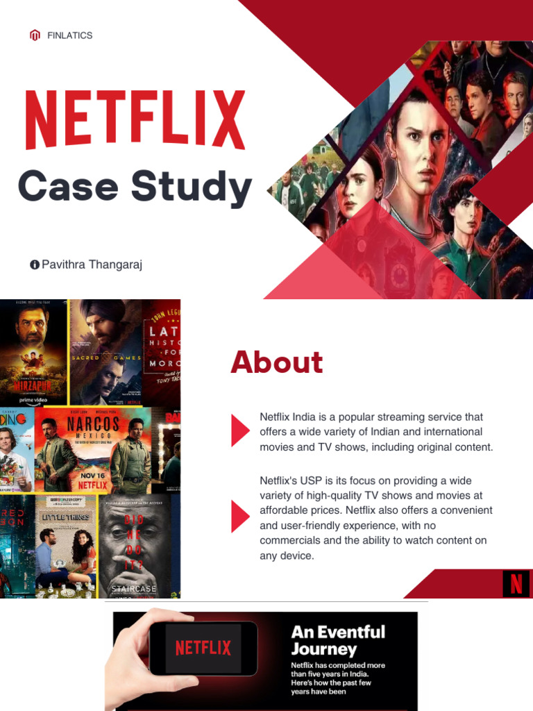 Netflix India: Unique Selling Points | PDF