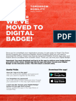We'Ve Moved To Digital Badge!: This Year