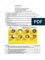 Daily Test On Preparation For PSTS