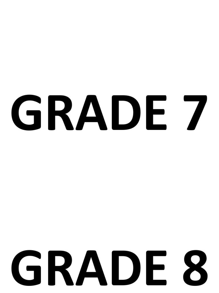Grade 7 | PDF