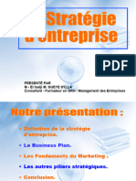 STRATEGIE D'ENTREPRISE New1