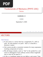 PHYS 1201 - Lesson 2