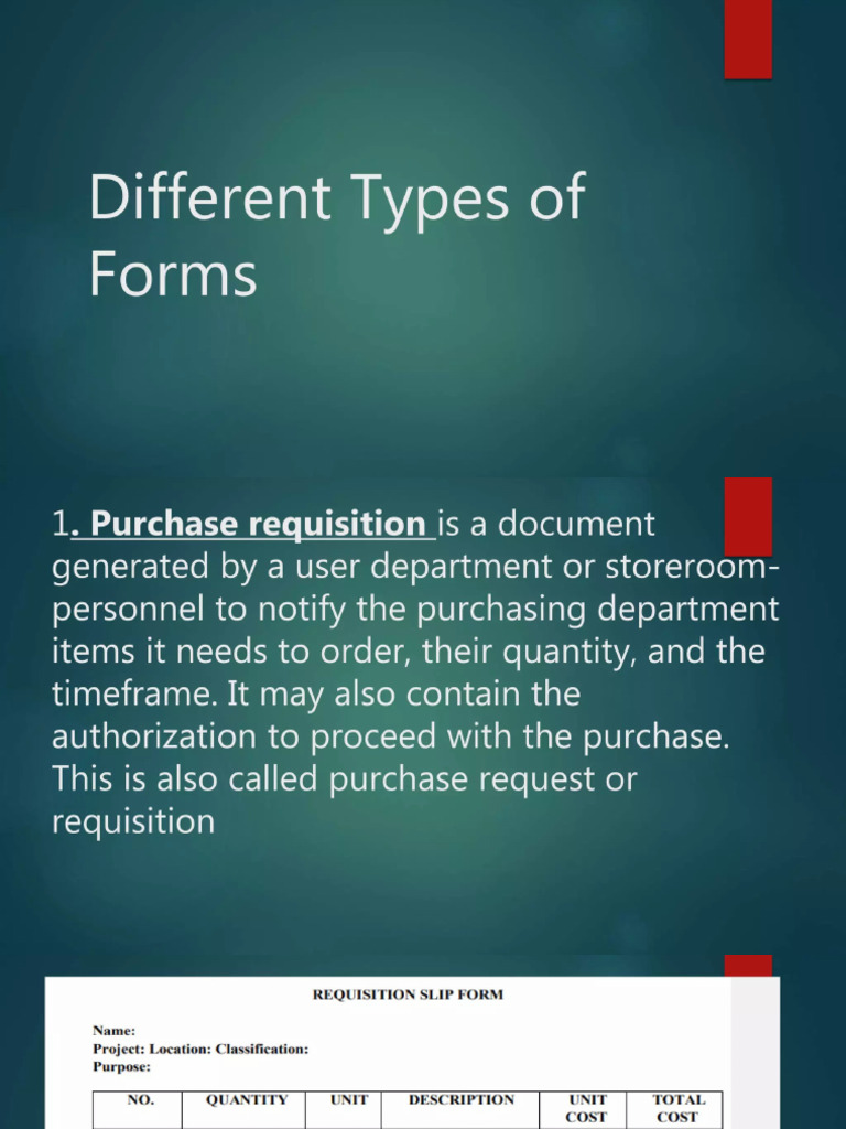 Eim Types of Form PDF