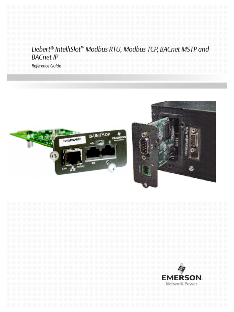 Liebert EXL EXM Reg Manual | PDF | Computers