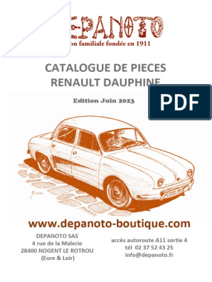 Joint d' entrée de porte Renault Dauphine & 4CV (2ème modèle à Partir de  1956) Gris