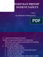 Konsp Dan Prinsip Pasien Safety