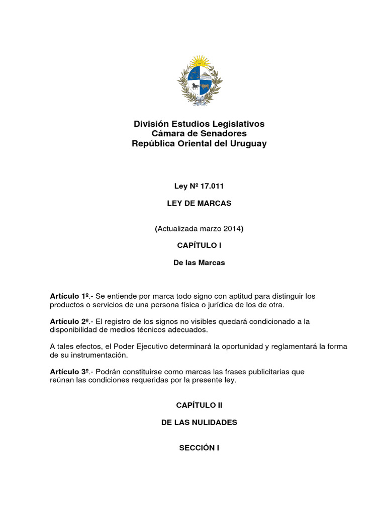 Ley 17011 pdf