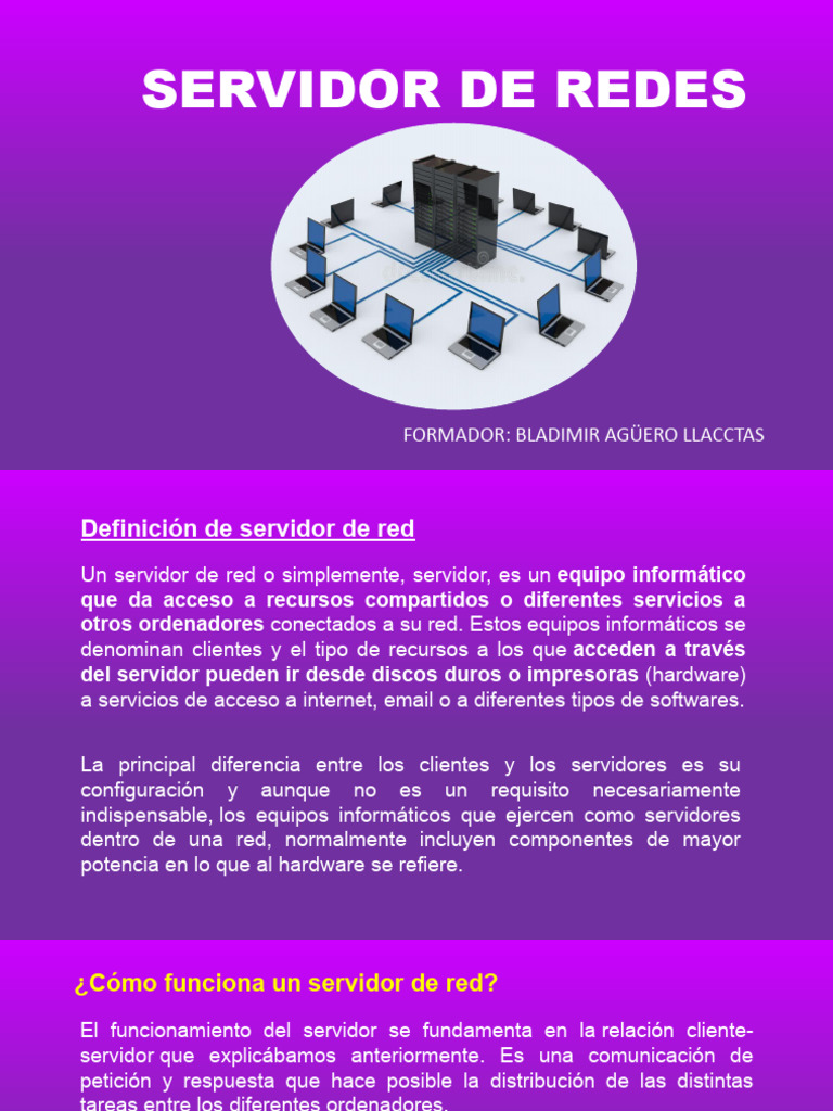 Servidor de Redes | PDF | Negocios | Informática
