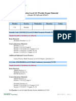 2324 Level LS (Gr10 UAE - Gulf) Mathematics Exam Related Materials T1 Wk5