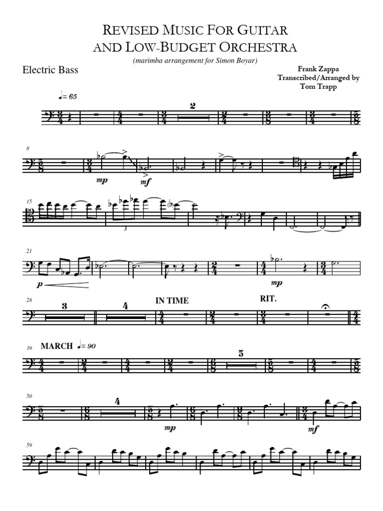 Revised Electric Bass PDF