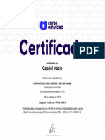 Gabriel Inacio Curso HTML5 e CSS3 Modulo 1 de 5 40 HORAS Certificado Curso em Video