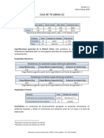 Ficha Técnica Cajas EPS ECSA 70 Lbs G2 Versión 1.3 Marzo 2020