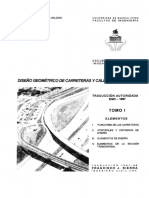 AASTHO Diseño Geometrico de Carreteras y Calles 1994.