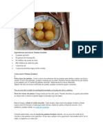 Ingredientes para hacer Patatas fondant