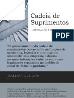 Cadeia de Suprimentos - ADM de Materiais