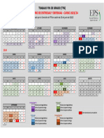 Calendario TFG Curso 2023 - 24