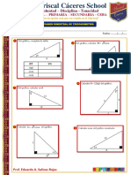 Examen de Trigonometría - 5to de Primaria - Septiembre - III Bimestre