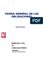PPT1 Teoría General de Las Obligaciones