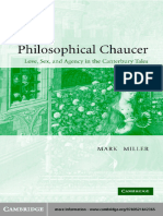 Philosophical Chaucer Love, Sex, And...