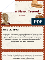GROUP 4 - First Travel of Rizal