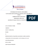 TAREA 8. Proceso Didáctico - Lengua y Lietratura