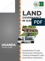 Land Governance in IGAD Region - Uganda Country Profile