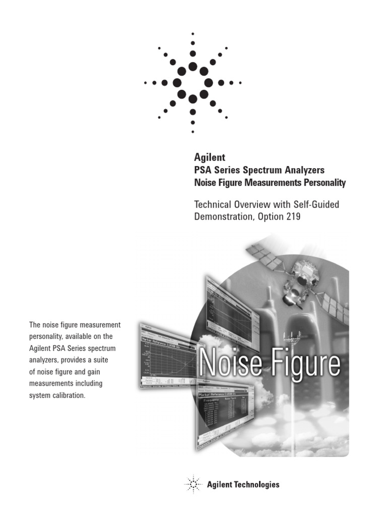 Agilent 346C Noise Figure Measurement Guide | PDF | Calibration | Hertz