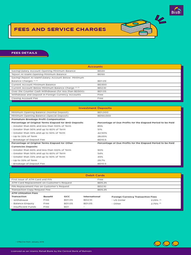 Retail Fees and Charges June 2020 en PDF