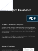 9 - Analytics Databases