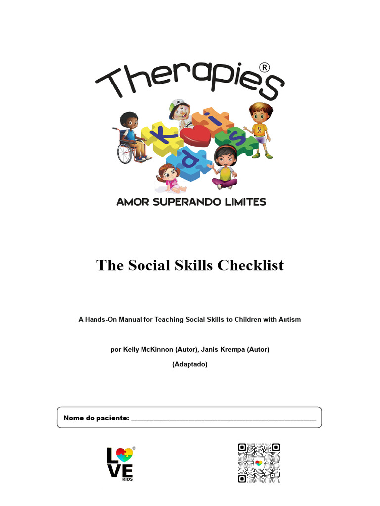 Checklist social skills pdf