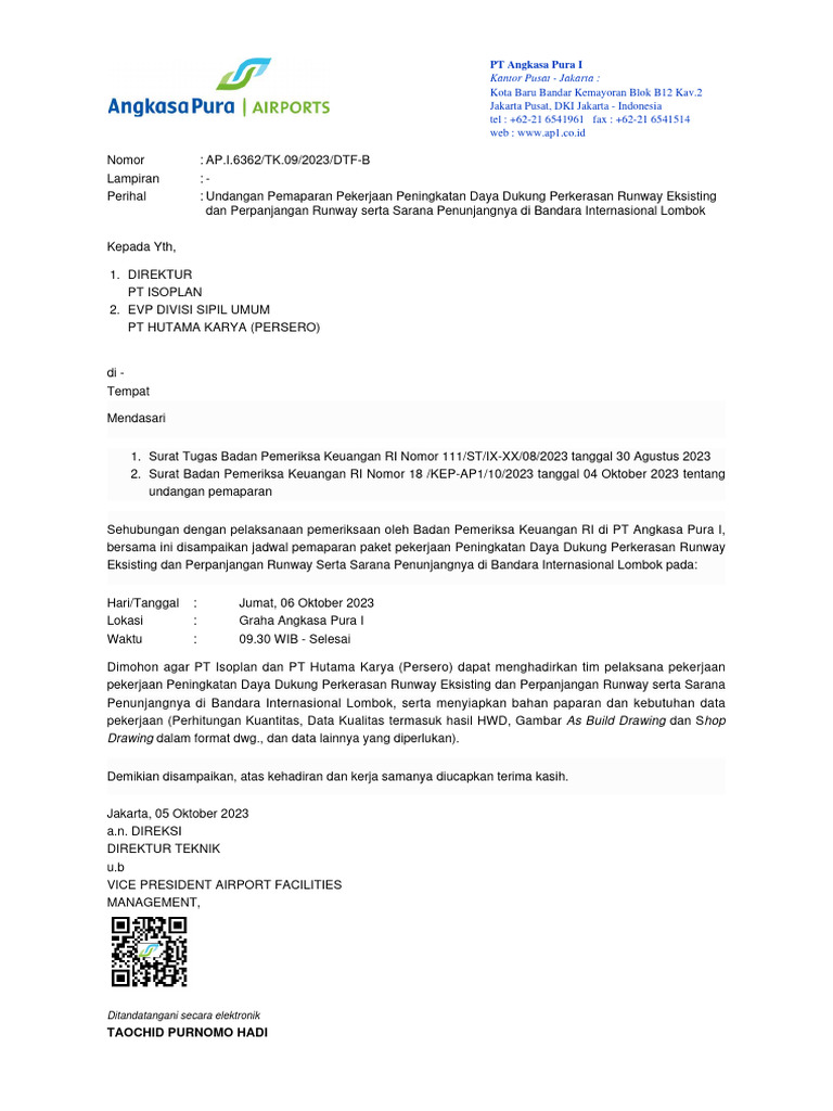Perpanjangan Runway Bandara Arung Palakka Jadi Prioritas Pemprov Sulsel