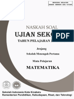 Soal Us Teori SMP (Matematika)