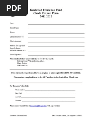 Check Request Form 2011-12
