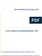 Mantenimiento Productivo Total..