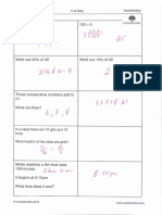 Numeracy February