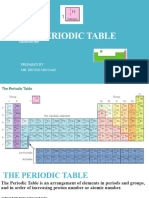 The Periodic Table