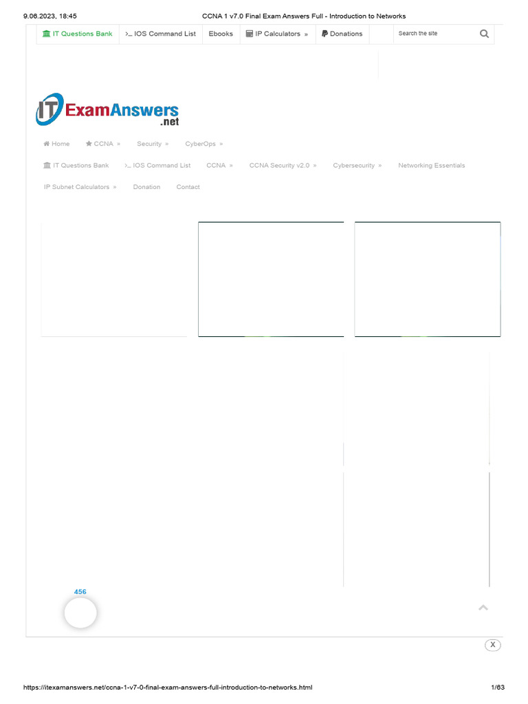 Networks V7 Exam Answers Pdf – CCNA 1 v7 Modules 1 – LRMVQ