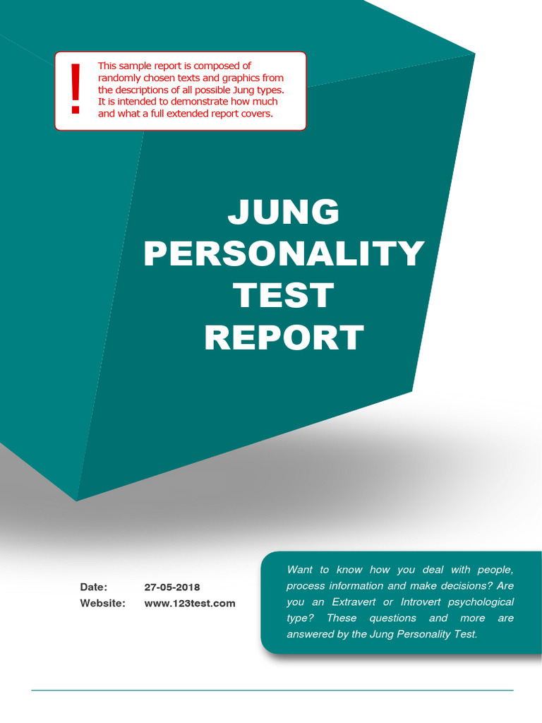 Jung sample report pdf