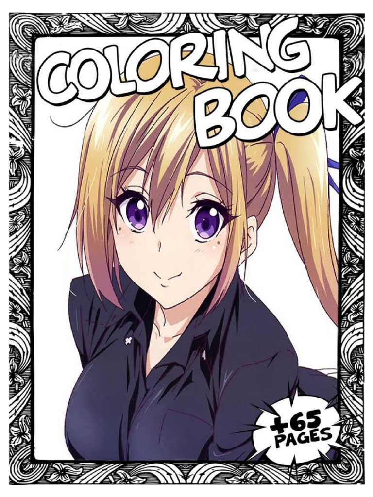 Anime Coloring Book 3 | PDF