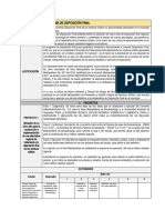 Programa de Disposición Final