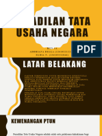 PERADILAN TATA USAHA NEGARA - HTN 3A - Kelompok 13