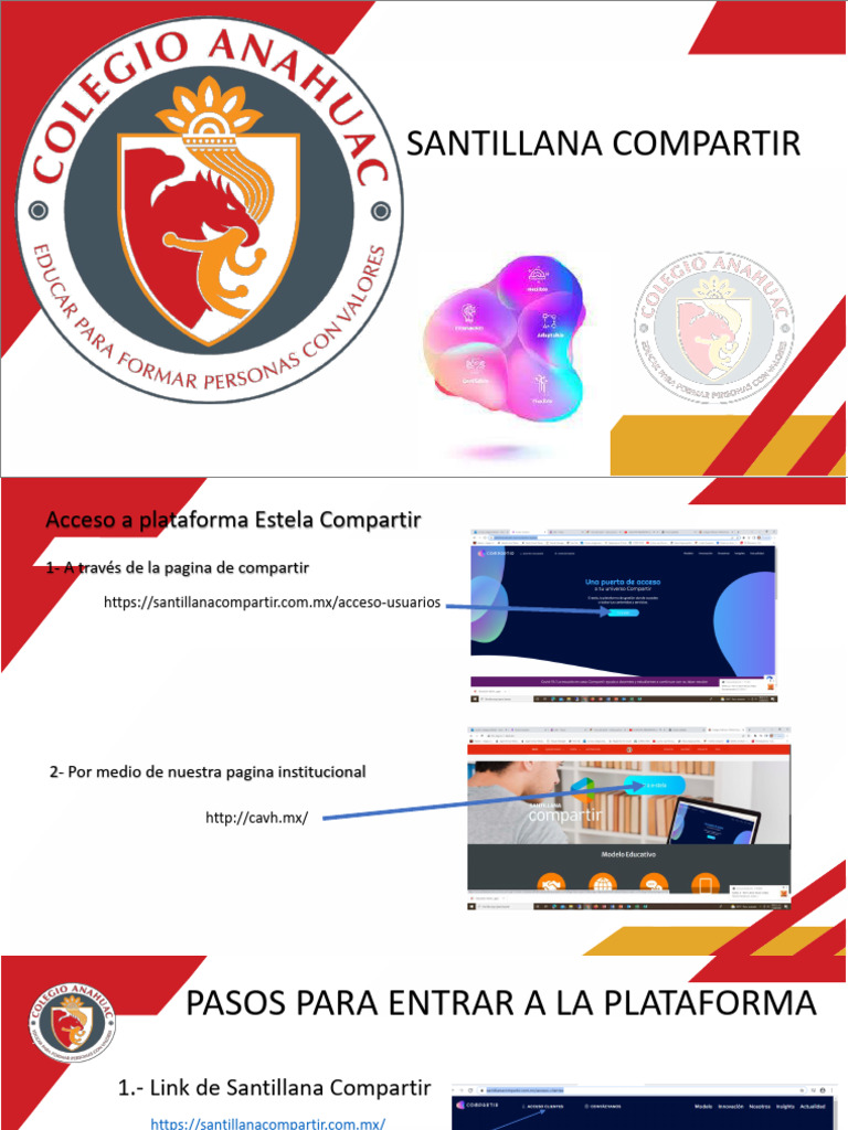 Plataforma Santillana Compatir | PDF