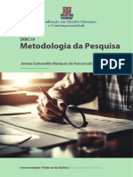 Ebook Metodologia Da Pesquisa SEAD-UFBA C