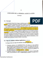 Unidades de La Primera Articulación