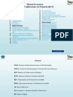 Manual de Usuario Registro de Calificaciones Primaria 2018