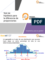 7 Test Hipótesis de Proporciones