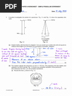 Hooke's Law Practice Questions | PDF | Teaching Methods & Materials
