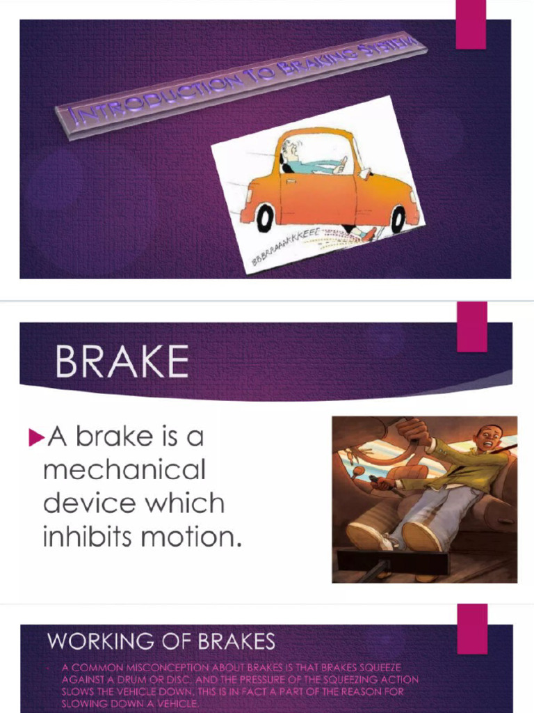 Braking and Suspension System PDF