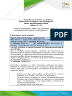 Guía de Actividades y Rúbrica de Evaluación - Unidad 2 - Tarea 3 - Morfofisiología de La Digestión en Poligástricos